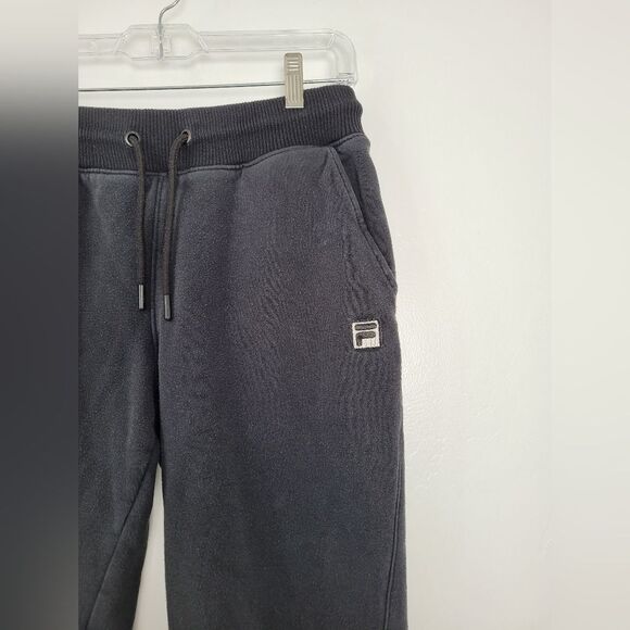 FILA Bundle of Two Sweatpants Gray Black Cozy Loungewear Sporty Athleisure Small - Picture 11 of 15